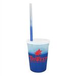 Mood 12 oz. Stadium Cup/Straw/Lid Set -  