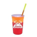 Mood 22 oz. Stadium Cup/Straw/Lid Set -  