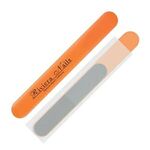 Nail File in Plastic Sleeve - Orange