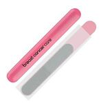 Nail File in Plastic Sleeve - Pink