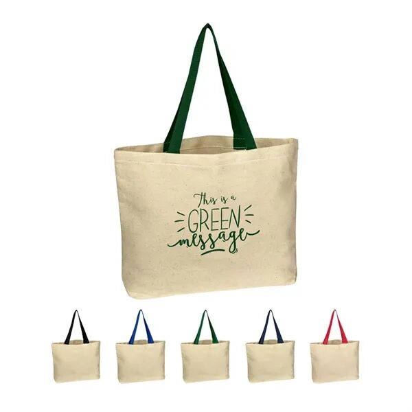 Main Product Image for Custom Imprinted Natural Cotton Canvas Tote Bag