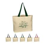 Buy Custom Imprinted Natural Cotton Canvas Tote Bag