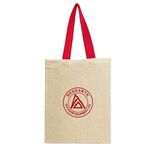 Natural Cotton Canvas Tote Bag -  