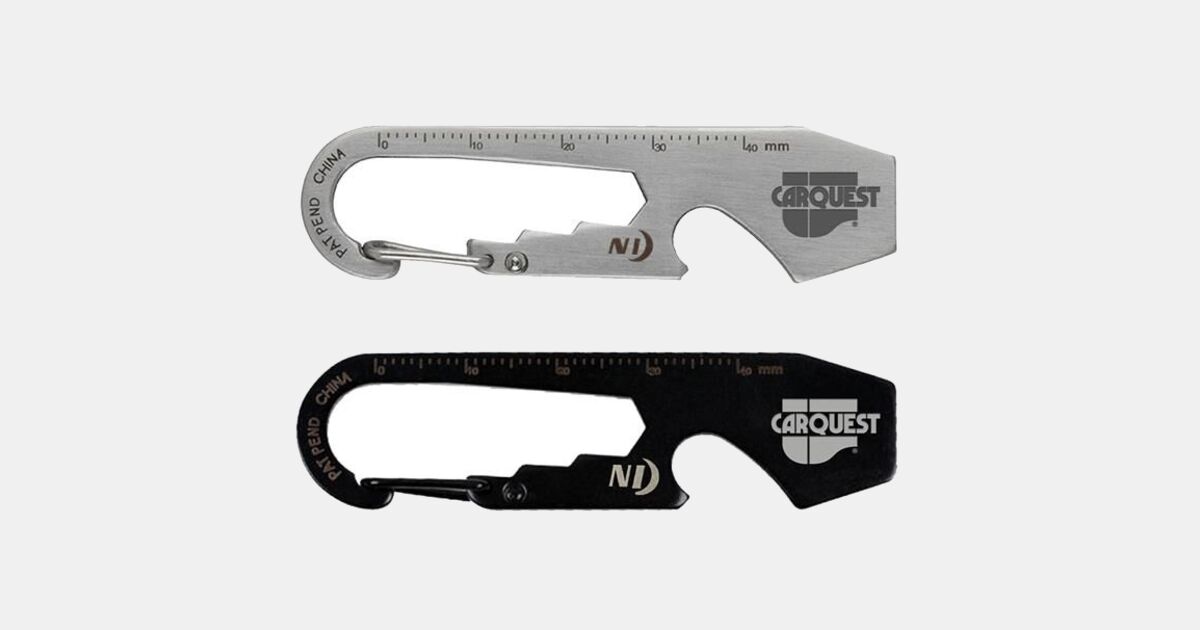 Nite Ize Doohickey Carabiner Multi-Tool with your logo | MiniThrowBalls.com
