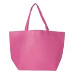 Non-Woven Shopper Tote - Pink