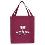 Non Woven Tote Bag - Burgundy