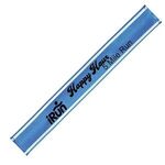 Nylon Reflective Snap Band - Blue