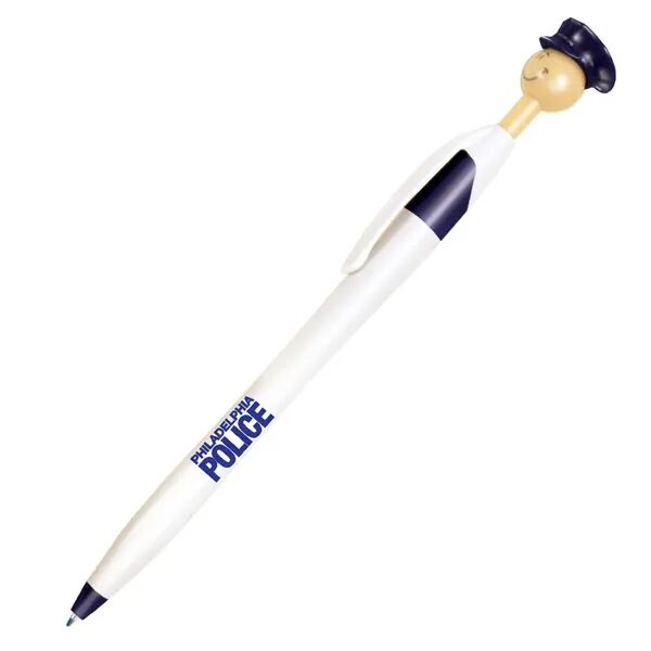 Main Product Image for Custom Imprinted Officer Smilez Pen - Light Tone