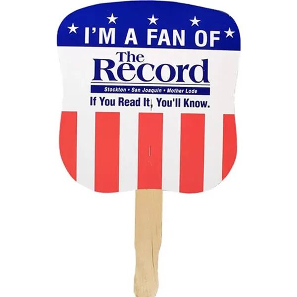 Main Product Image for Custom Imprinted Patriotic Hand Fan