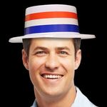 Patriotic Skimmer Hat -  