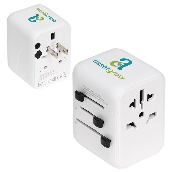 Main Product Image for Custom Printed Pegasus Travel Adapter