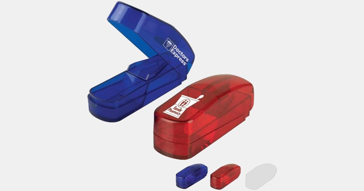 Pill Splitter with your logo