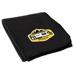 Pinnacle RPET Polar Fleece Blanket - Medium Black