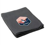 Pinnacle RPET Polar Fleece Blanket - Medium Gray