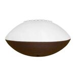 Premium 14" Signature Football Full-Size Synthetic Leather - Brown-white