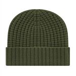 Premium Waffle Knit w/ Cuff - Olive