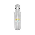 Prime Line 17oz Vacuum Insulated Bottle - Silver