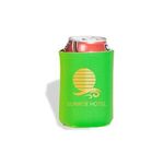 Prime Line Folding Can Cooler Sleeve - Lime Green