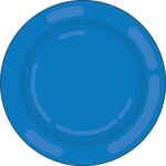 Printed Frisbee Flyer - Medium Blue