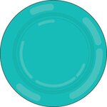 Printed Frisbee Flyer - Turquoise