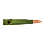 Promotional 50 Caliber Bullet Bottle Opener - Army Green