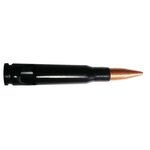 Promotional 50 Caliber Bullet Bottle Opener - Black