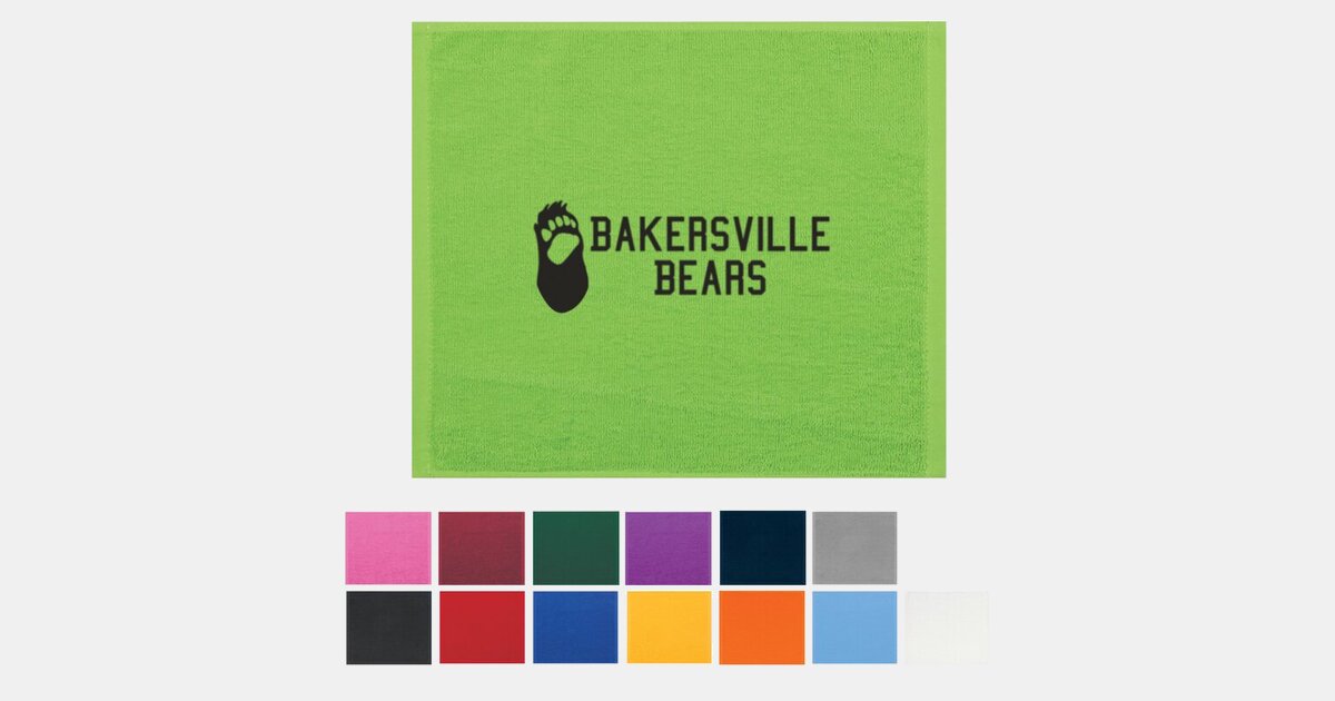 Imprinted Rally Towel with your logo