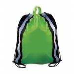 Reflective Non Woven Backpack - Lime Green