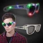 Retro Sunglasses with Sound Option -  