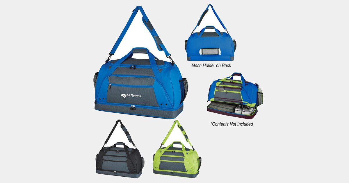 Custom Printed Rockfest DropBottom Duffel Bag with your logo