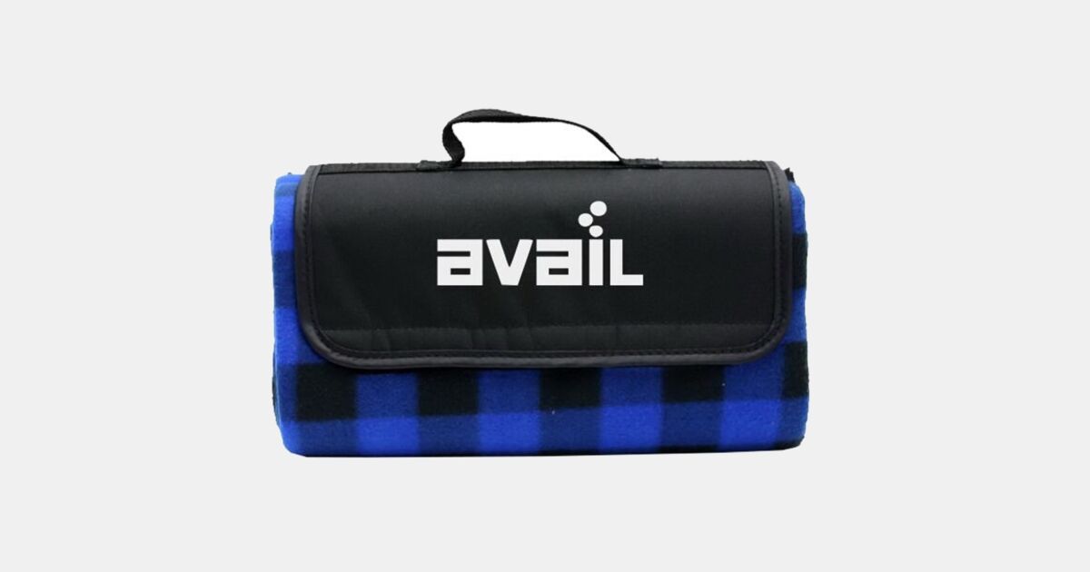 RollUp Picnic Blanket with your logo
