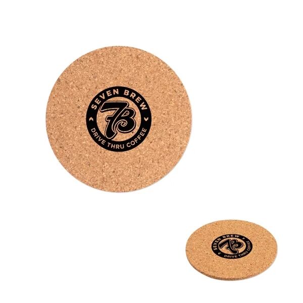 Main Product Image for Custom Imprinted Round Cork Coaster