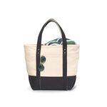 Seaside Zippered Cotton Tote -  