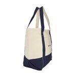 Seaside Zippered Cotton Tote -  