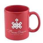 Seattle Classic - 11 oz Color Ceramic Mug - Red