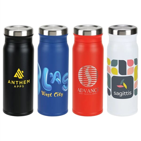 Main Product Image for Custom Printed SENSO(R) Vacuum Stainless Side-Kick Bottle 17 oz 