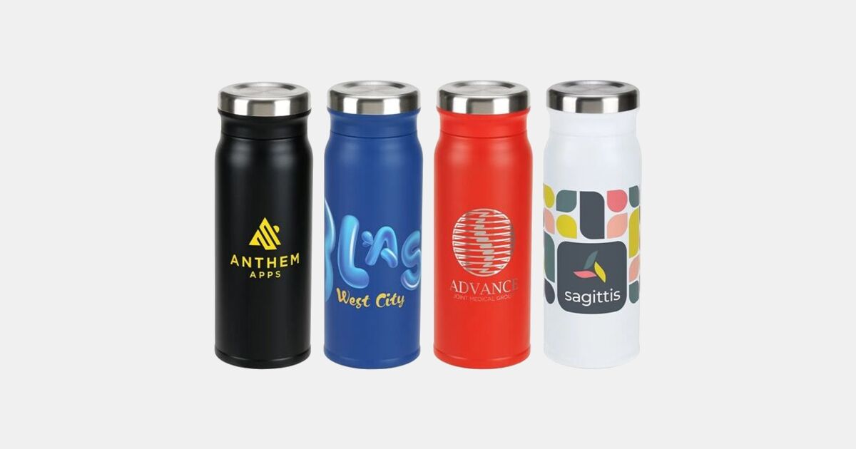 Custom Printed SENSO(R) Vacuum Stainless Side-Kick Bottle 17 oz with ...