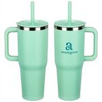 SENSO® Summit 40 oz Insulated Stainless Steel Travel Mug wi - Bright Light Blue