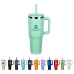 Buy Custom SENSO(R) Summit Insulated Stainless Mug w/ Straw 40 oz