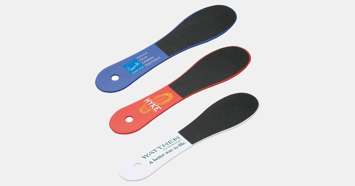 Customized Foot File Smooth Moves | MiniThrowBalls.com