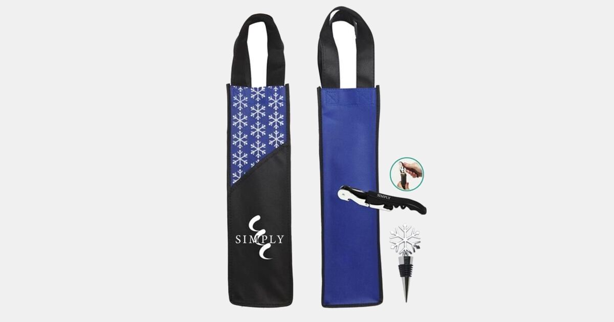Snowflake Wine Essentials Kit with your logo