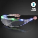 Spaceman light up futuristic sunglasses -  