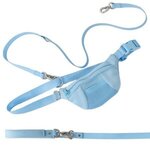 Springer Sling Bag + Dog Leash - Sky Blue