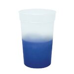 Stadium Cup Color Changing Mood Cup 17 oz - Frosted to Blue