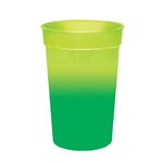 Stadium Cup Color Changing Mood Cup 17 oz - Yellow To Green