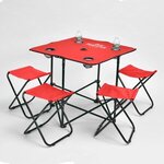 STADIUM TABLE & CHAIRS -  