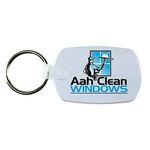 Standard Key Fob, Full Color Digital - Clear