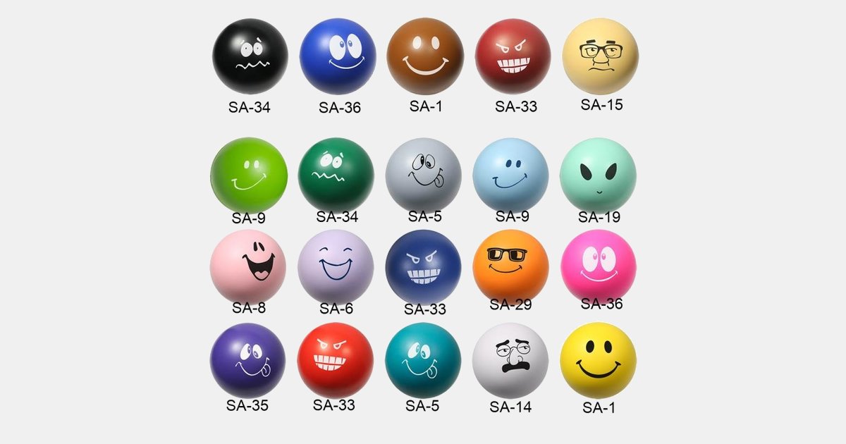 emoji stress balls bulk
