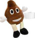 Stress Buster(TM) Poop Emoji Plush - Medium Brown