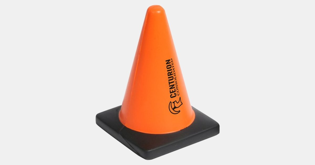 safety cone stress balls